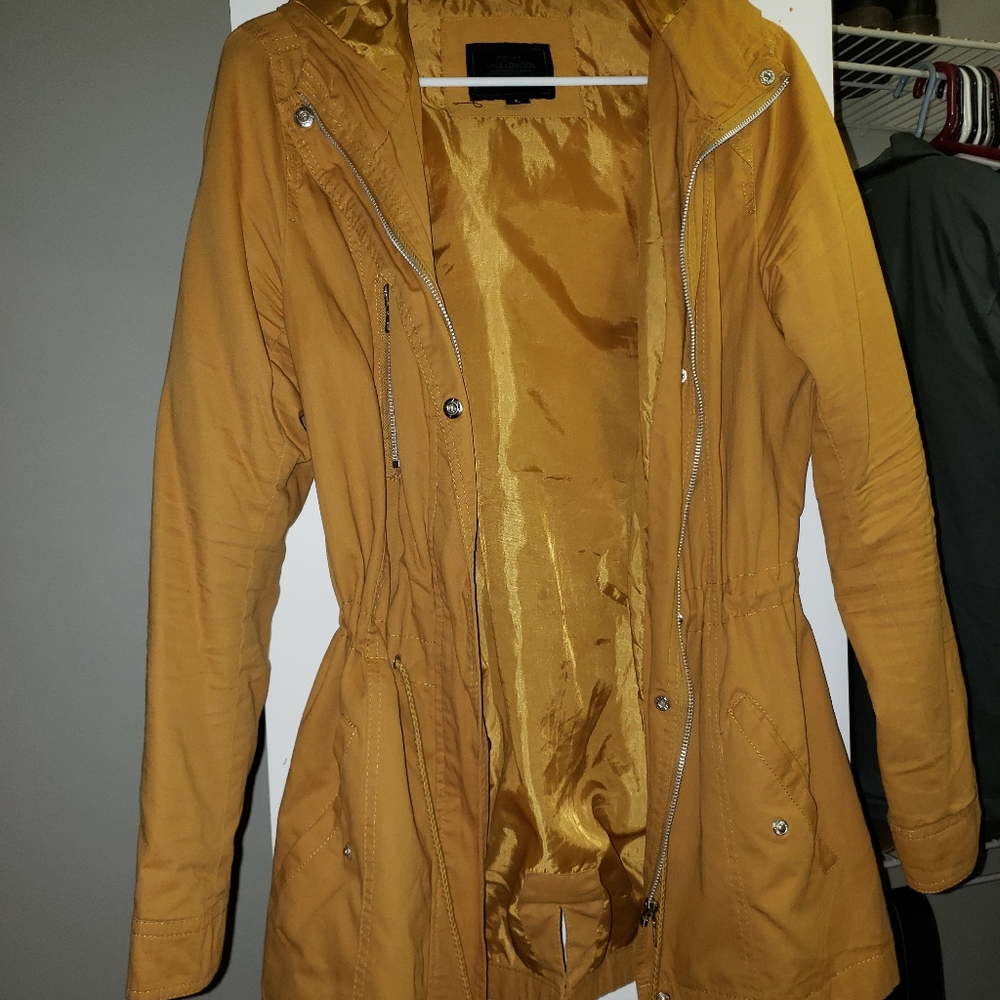 Mustard yellow jacket